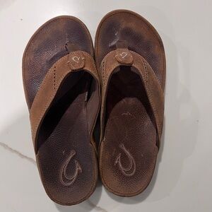 OluKai Nui Men's Beach Sandals Size 9